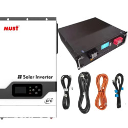 Комплект резервного живленн Must (6 кВт, 48В) + АКБ Sunboost 51V100 (LiFePo4, 5,12 кВт, 51,2 В, 100AH)