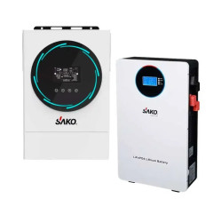 Інвертор Sako SunPolo 6кВт 48В + акумулятор Li-Sun 5кВт